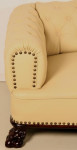 Restauriertes Sofa mit Hirschlederbezug-06