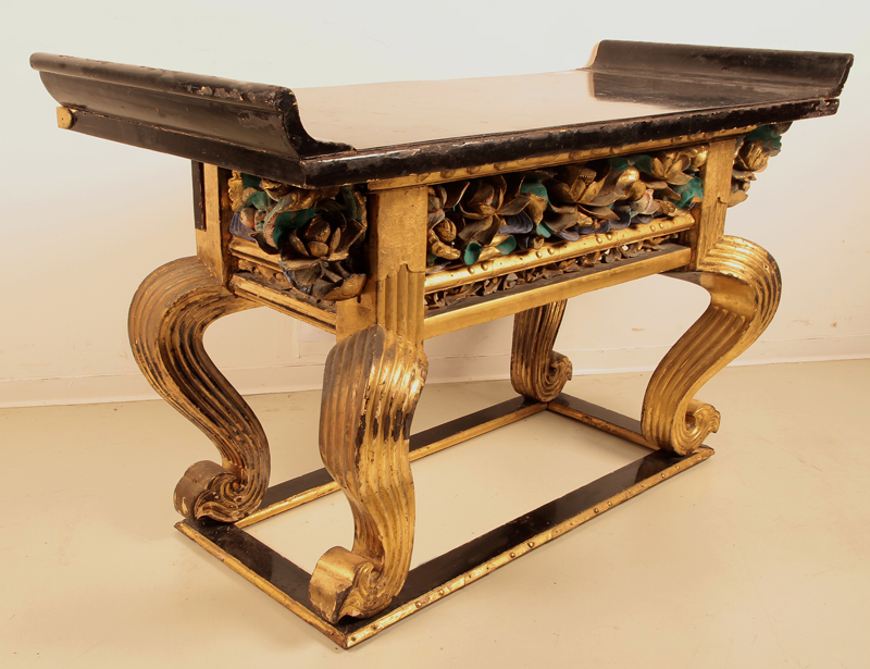 Chinesische Konsole gefertigt um 1880 01