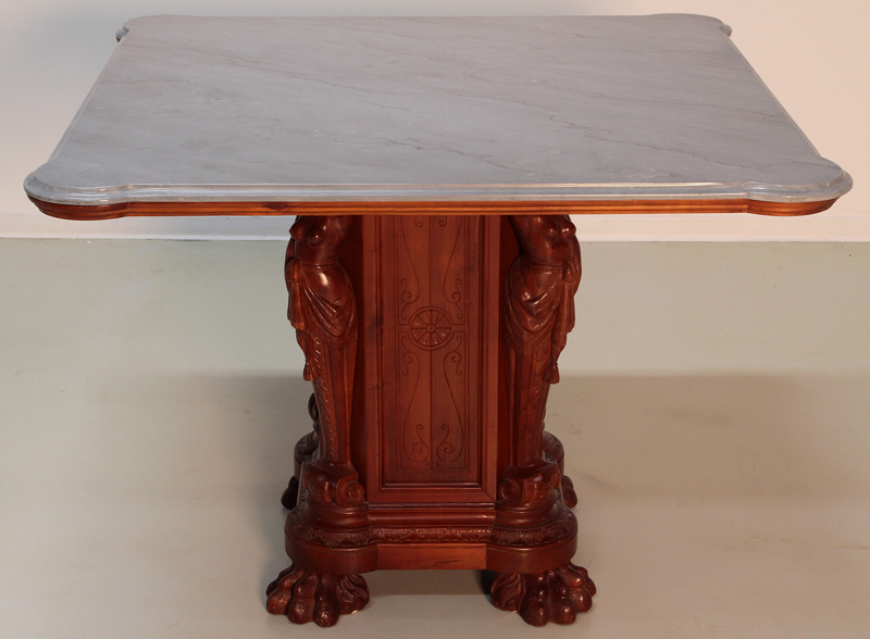 Figürlicher Gründerzeit Tisch 1