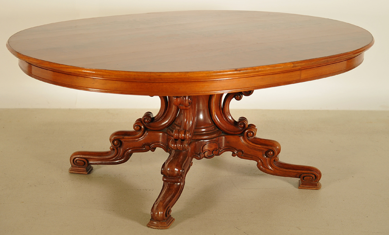 Ovaler Louis Philippe Esstisch 1
