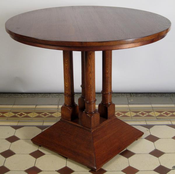 Restaurierter Berliner Jugendstil Sofatisch 1