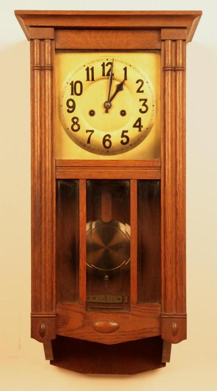 Jugendstil Wandregulator-1