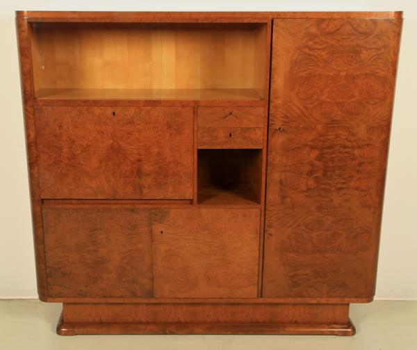 Art Deko Kabinettschrank-1