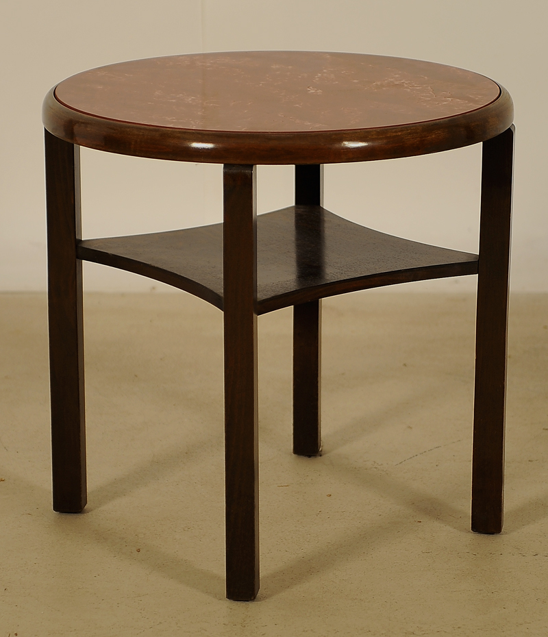 Beistelltisch mit Glasplatte 1