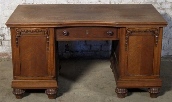 Berliner Eiche Schreibtisch 1