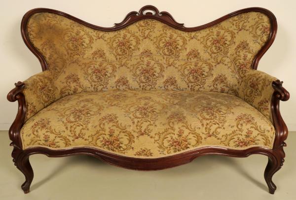 Louis Philippe Sofa aus Mahagoni-1