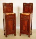 Französisches Jugendstil Schlafzimmer aus Mahagoni 09