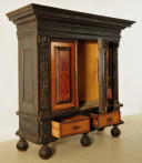 Originaler Barockschrank aus Eichenholz 3