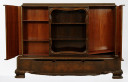 Art Deco Bücherschrank mit floraler Ornamentik 03