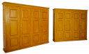 Zwei unglaubliche Biedermeier Hallenschränke 02