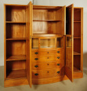 Jugendstil Schlafzimmer aus Birkenholz 08