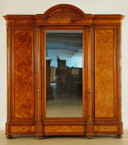 Elegante Jugendstil Sitzgruppe aus Mahagoni 01