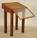 Schauvitrine aus Eichenholz 3