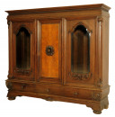 Interessanter Bücherschrank gefertigt um 1910 02