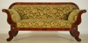 Biedermeier Sofa aus Mahagoni 1