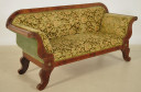 Biedermeier Sofa aus Mahagoni 3
