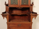 Gründerzeit Kabinettschrank mit Butzenscheiben-06