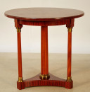 Jugendstil Beistelltisch aus Mahagoni 1