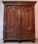 Original Barock Schrank aus Eiche-2