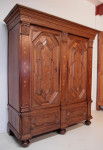 Original Barock Schrank aus Eiche-3