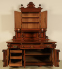 Gründerzeit Buffet mit schönen massiven Säulen 03