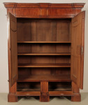 Aussergewöhnlicher Biedermeier Wäscheschrank-03