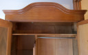 Schöner Jugendstil Dielenschrank aus Nussbaum 05