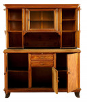 Weichholz Küchenbuffet aus den 20er Jahren 03