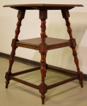 Restaurierter Gründerzeit Beistelltisch 2