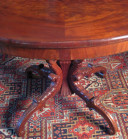 Mahagoni Biedermeier Esstisch 3