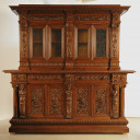 13-teiliges Prunk Speisezimmer aus der Neorenaissance 03