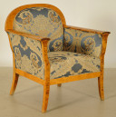 Original Biedermeier Salonsitzgruppe aus Birkenholz 06