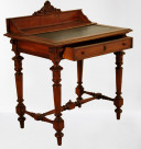 Berliner Gründerzeit Damenschreibtisch mit Aufsatz 03